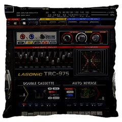 Daft Punk Boombox Large Cushion Case (one Side)