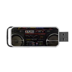 Daft Punk Boombox Portable Usb Flash (one Side) by Sarkoni