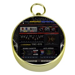 Daft Punk Boombox Gold Compasses