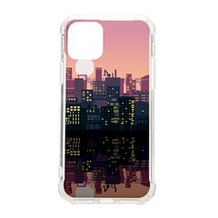 Pixel Art City Iphone 11 Pro 5 8 Inch Tpu Uv Print Case by Sarkoni