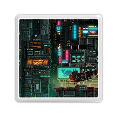 Video Game Pixel Art Memory Card Reader (square)