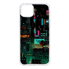 Video Game Pixel Art Iphone 14 Plus Tpu Uv Print Case by Sarkoni