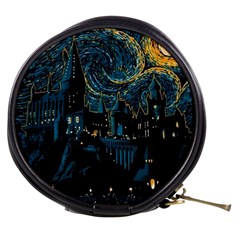 Hogwarts Starry Night Van Gogh Mini Makeup Bag