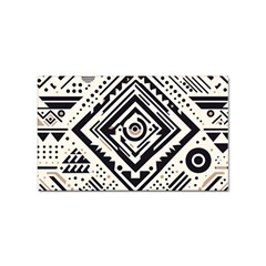 Tribal Pattern Sticker (rectangular) by Sobalvarro