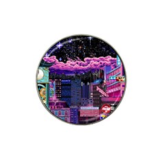 Retro City Pixel Hat Clip Ball Marker (10 Pack)