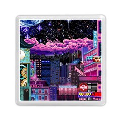 Retro City Pixel Memory Card Reader (square)