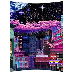 Retro City Pixel Back Support Cushion by Sarkoni