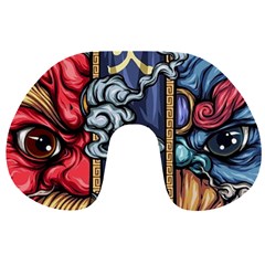 Japan Art Aesthetic Travel Neck Pillow