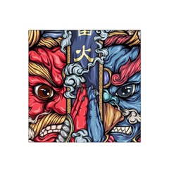 Japan Art Aesthetic Satin Bandana Scarf 22  x 22 