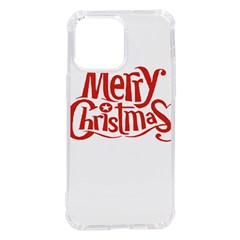 Merry Christmas Iphone 14 Pro Max Tpu Uv Print Case by designerey