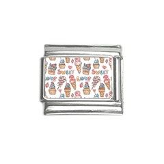 Love Pattern Texture Italian Charm (9mm)