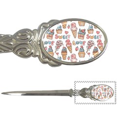 Love Pattern Texture Letter Opener