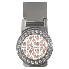 Love Pattern Texture Money Clips (cz)  by Grandong