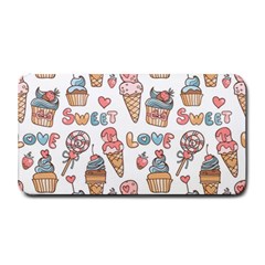 Love Pattern Texture Medium Bar Mat