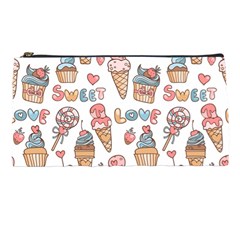 Love Pattern Texture Pencil Case