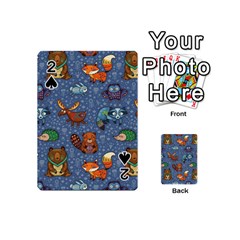 Animals Pattern Colorful Vector Playing Cards 54 Designs (mini) by Grandong