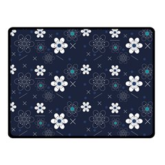 Flower Pattern Texture Two Sides Fleece Blanket (small) by Grandong