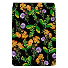 Flower Pattern Art Floral Texture Removable Flap Cover (l)