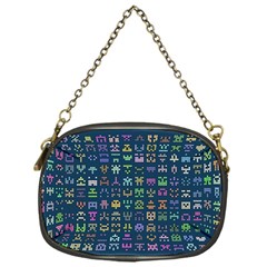 Procedural Generation Digital Art Pattern Chain Purse (one Side) by Grandong