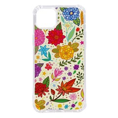 Colorful Flower Abstract Pattern Iphone 14 Plus Tpu Uv Print Case