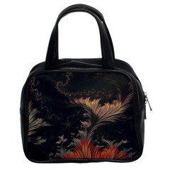 Fractal Digital Art Pattern Classic Handbag (two Sides)