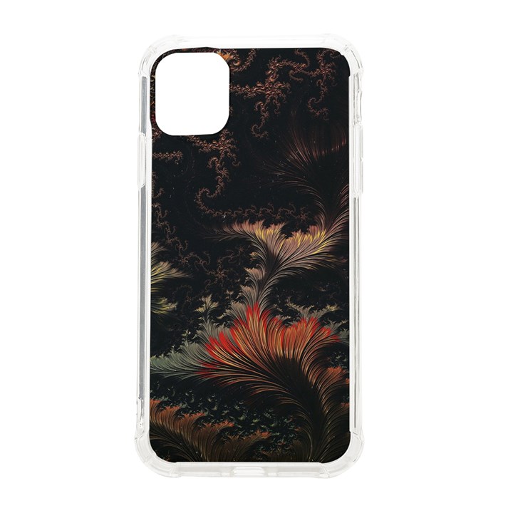 Fractal Digital Art Pattern iPhone 11 TPU UV Print Case