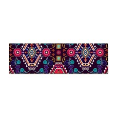 Pattern Ornament Motif Colorful Texture Sticker (bumper) by Grandong