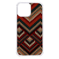 Pattern Knitting Texture Iphone 13 Pro Max Tpu Uv Print Case