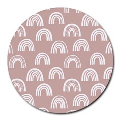 Pattern Round Mousepad by zappwaits