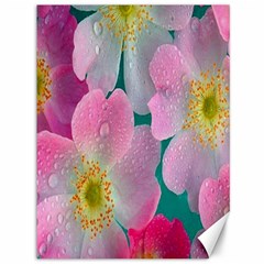 Pink Neon Flowers, Flower Canvas 36  X 48  by nateshop