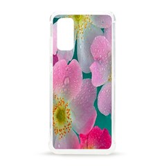 Pink Neon Flowers, Flower Samsung Galaxy S20 6 2 Inch Tpu Uv Case by nateshop
