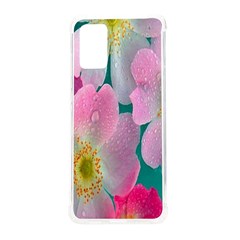 Pink Neon Flowers, Flower Samsung Galaxy S20plus 6 7 Inch Tpu Uv Case by nateshop