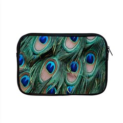 Peacock-feathers,blue2 Apple Macbook Pro 15  Zipper Case by nateshop