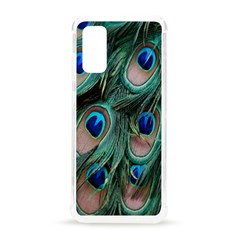 Peacock-feathers,blue2 Samsung Galaxy S20 6 2 Inch Tpu Uv Case by nateshop