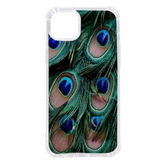 Peacock-feathers,blue2 Iphone 14 Plus Tpu Uv Print Case by nateshop