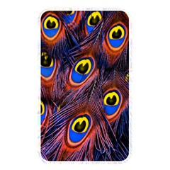 Peacock-feathers,blue,yellow Memory Card Reader (rectangular) by nateshop