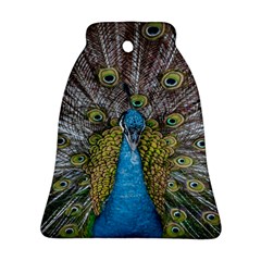 Peacock-feathers2 Bell Ornament (two Sides) by nateshop