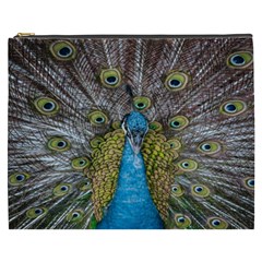 Peacock-feathers2 Cosmetic Bag (xxxl) by nateshop