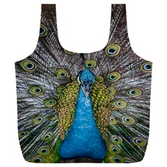 Peacock-feathers2 Full Print Recycle Bag (xxxl) by nateshop