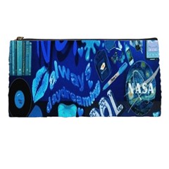 Really Cool Blue, Unique Blue Pencil Case