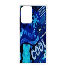 Really Cool Blue, Unique Blue Samsung Galaxy Note 20 Ultra Tpu Uv Case by nateshop