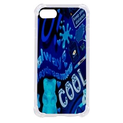 Really Cool Blue, Unique Blue Iphone Se by nateshop