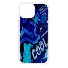 Really Cool Blue, Unique Blue Iphone 13 Mini Tpu Uv Print Case by nateshop