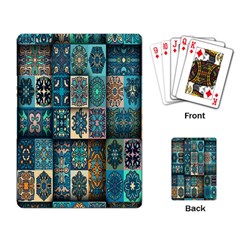 Texture, Pattern, Abstract, Colorful, Digital Art Playing Cards Single Design (rectangle) by nateshop