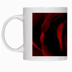 Rose Maroon White Mug by nateshop