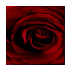 Rose Maroon Face Towel by nateshop