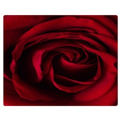 Rose Maroon Premium Plush Fleece Blanket (medium)