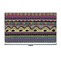 Aztec Design Business Card Holder by nateshop