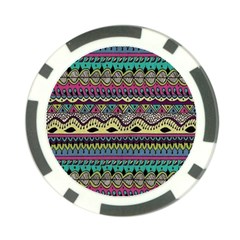 Aztec Design Poker Chip Card Guard by nateshop