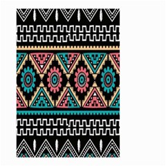 Aztec Wallpaper Small Garden Flag (two Sides)